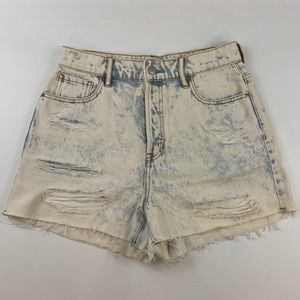 PacSun Denim High Rise Icon Short